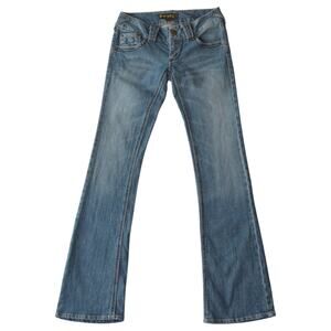 Y2K Rewind Premium Ultra Low Rise Bootcut Flare Jeans Size 0